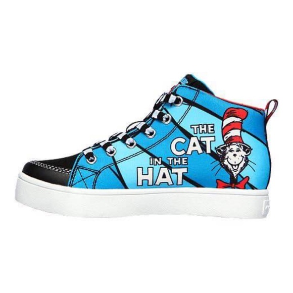 BRAND NEW youth boy girl Skechers dr Seuss world shoes size 1Y - Picture 4 of 10
